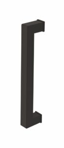 pochwyt QA90; kolor inox lub aluminiowy lakierowany w kolorze czarnym