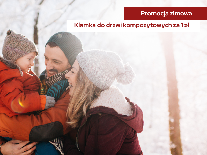 Promocja zimowa VIKKING – eleganckie klamki do drzwi kompozytowych w specjalnej cenie